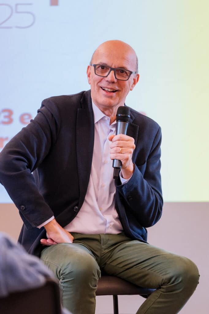 Fabio Perico durante l’intervento al Brand Camp 2025